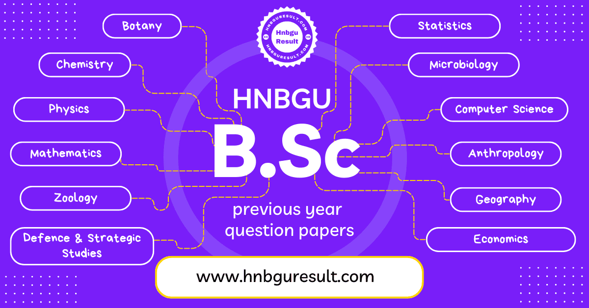 A scanned copy of the previous question paper for the Hnbgu B.Sc. 2nd Sem Previous Question papers. The paper includes questions on all the major topics covered in the course.